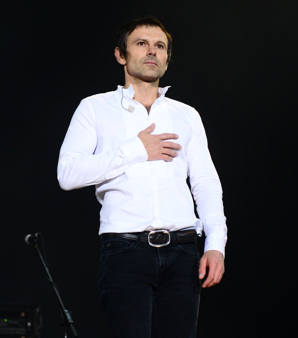 Святослав Вакарчук на концерте Океана Ельзи во Львове