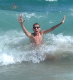 Слава Соломка на отдыхе в Испании