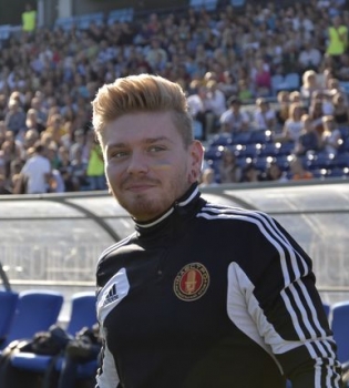 Александр Кривошапко на футболе