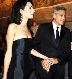 Джордж Клуни вывел в свет свою элегантную будущую жену