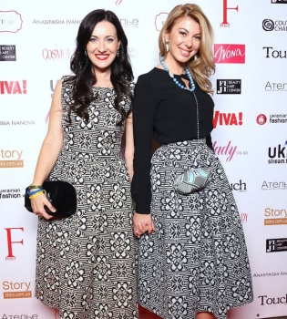 Соломия Витвицкая и Марыся Горобец на Ukrainian Fashion Week