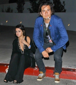 Орландо Блум и Селена Гомес попались на горячем