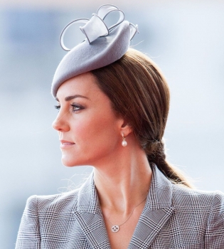 Беременная Кейт Миддлтон вышла в свет