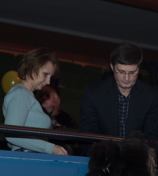 Игорь Кондратюк и его жена