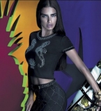 Адриана Лима в рекламе Versace