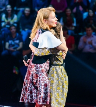 Тина Кароль на шоу Голос.Дети