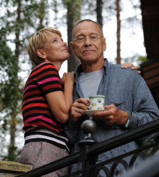 Андрей Кончаловский и Юлия Высоцкая