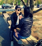 Артем Мех и его девушка