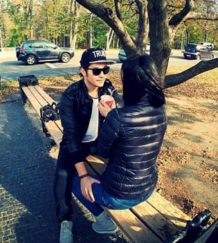 Артем Мех и его девушка