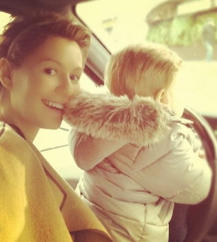 Мария Кожевникова с сыном