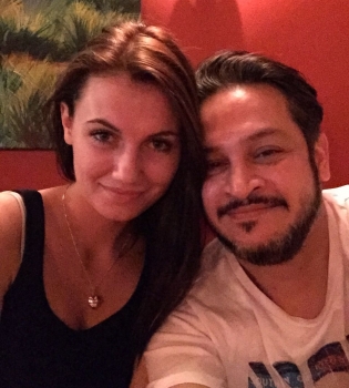 Эктор Хименес-Браво и его девушка Аня