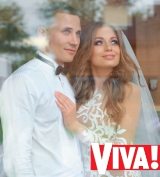 Яна Соломко и ее муж