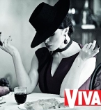 Надежда Мейхер в фотосессии Viva!