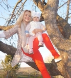 Лилия Ребрик и ее дочь Диана