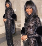 Наоми Кэмпбелл и Бейонсе в сексуальном платье от Tom Ford