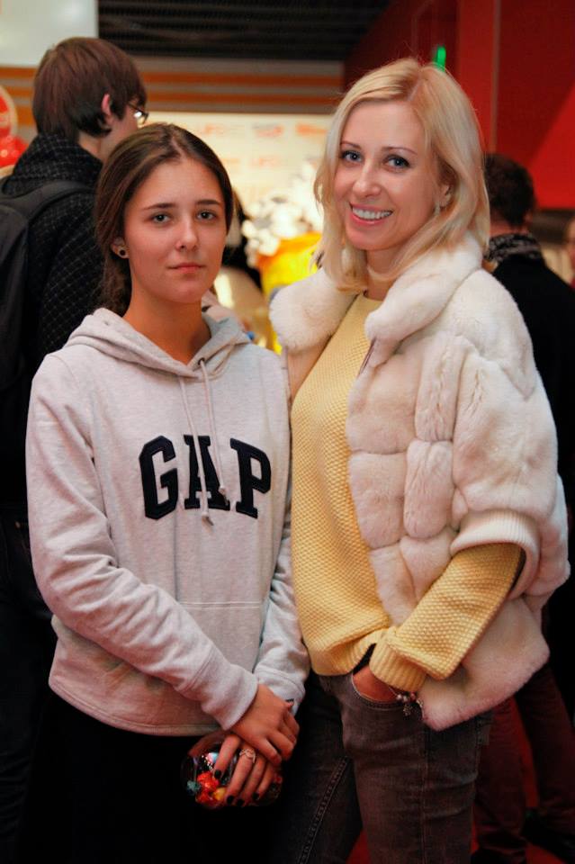 Тоня Матвиенко с дочерью Уляной