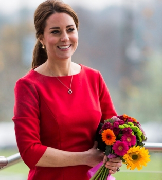 Кейт Миддлтон нанесла официальный визит в детский хоспис