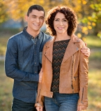 Надежда Матвеева и ее сын