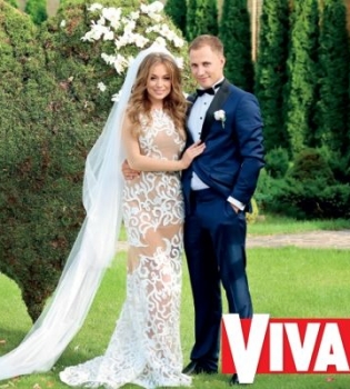 Яна Соломко и ее муж