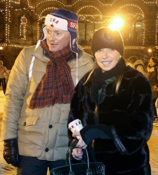 Татьяна Навка и Дмитрий Песков