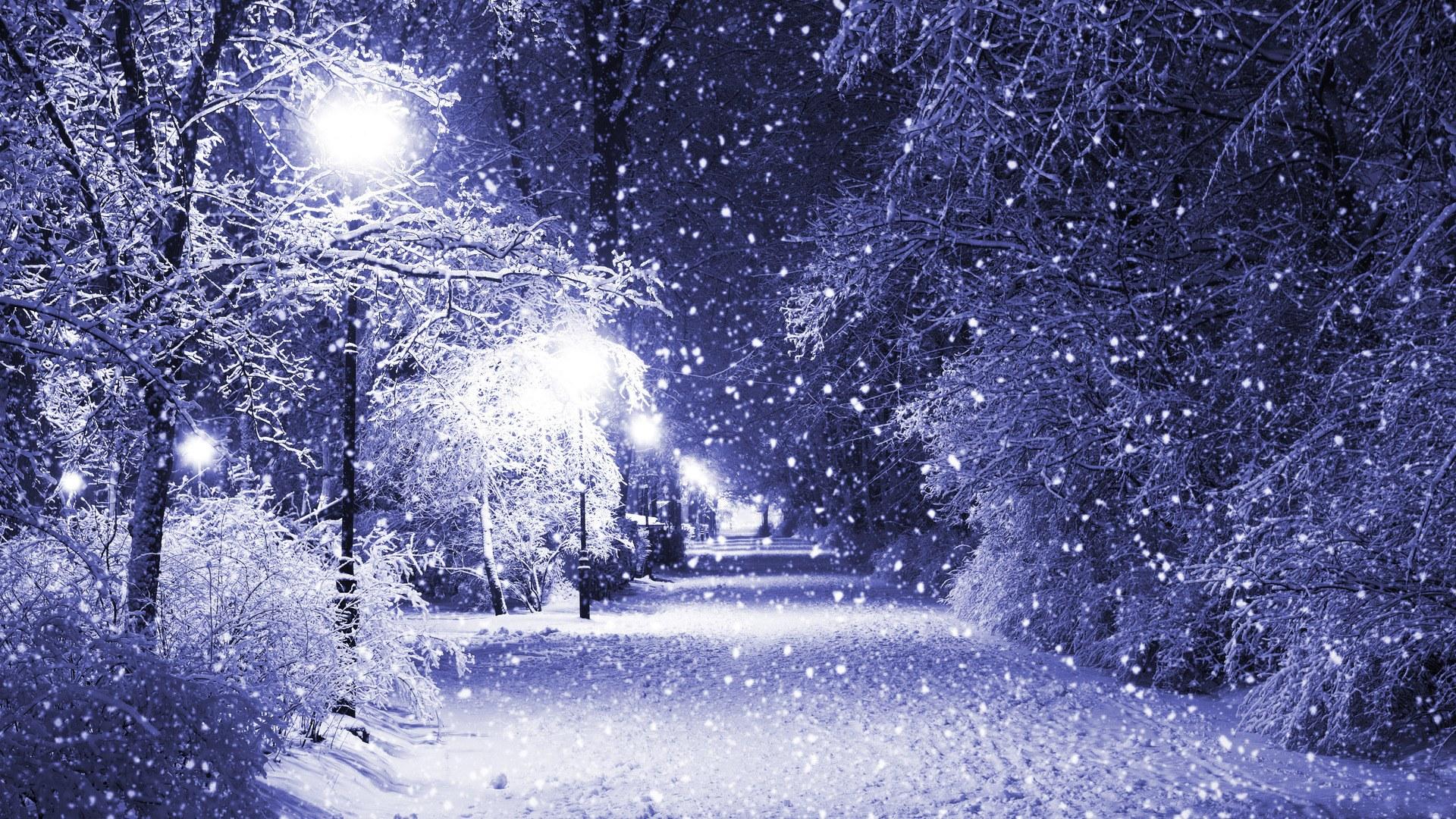 Зима красивая