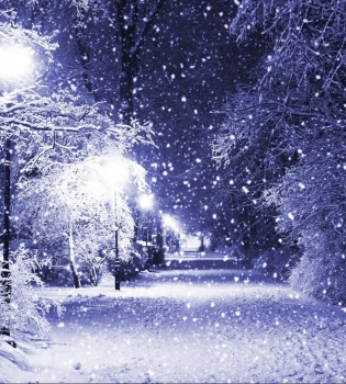 Зима красивая