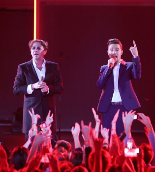 Дима Билан и Григорий Лепс