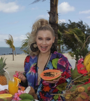 Лена Ленина устроила себе шикарный отдых на Маврикии