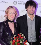 Александр Шовковский и его жена Ольга Аленова