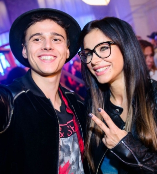 Ани Лорак и Никита Алексеев из шоу Голос страны