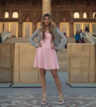 Регина Тодоренко в Индии