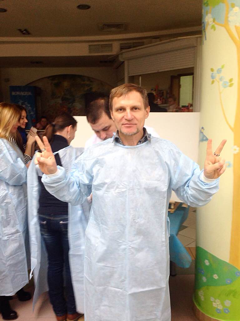 Олег Скрипка посетил детский кардиоцентр