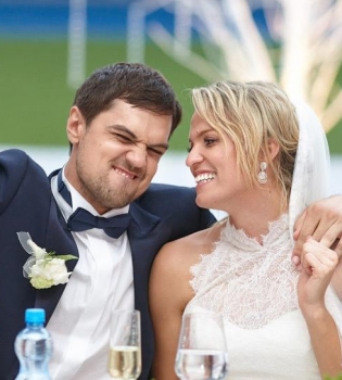 Константин Евтушенко и его жена Наталья Добрынская