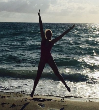 Оля Полякова в Майами