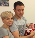 Наталья Гордиенко впервые показала маленькую дочь