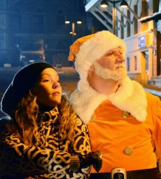 Алена Шоптенко и Дмитрий Дикусар в Грузии снимают рекламу для банка