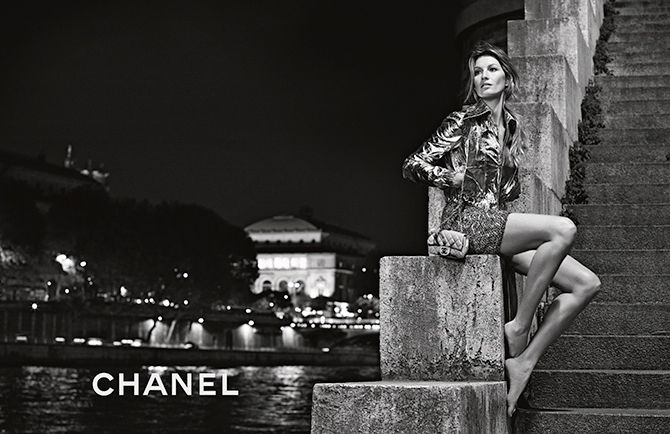 Жизель Бундхен в рекламе Chanel