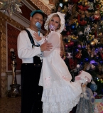 Камалия и Мохаммад Захур смешно нарядились на Новый год!