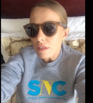 Ксения Собчак показала, как она выглядит с утра