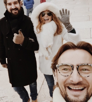 Алан Бадоев Новый год встретил с экс-женой Жанной и ее возлюбленным