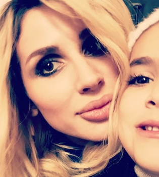 Светлана Лобода и ее дочь Евангелина