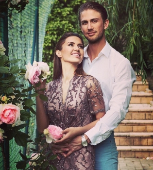 Виктория Боня и ее муж