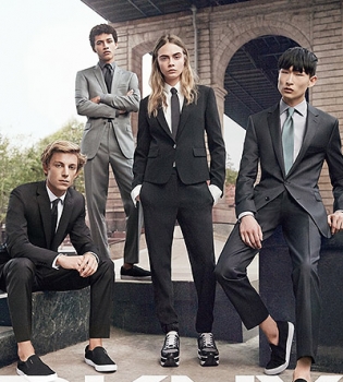 Модная школьница Кара Делевинь для DKNY (Фото)