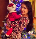 Ангелина Завальская показала сына