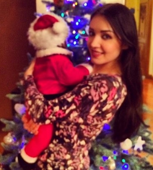 Ангелина Завальская показала сына