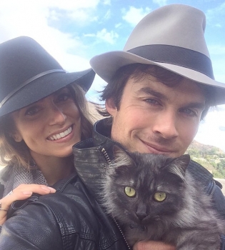 Йен Сомерхольдер и Никки Рид: любовь в стиле &quot;вампир&quot;