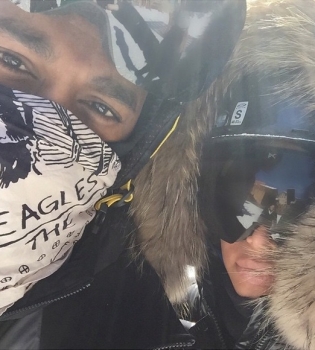 Ким Кардашьян и Канье Уэст показали фото с отдыха в горах!