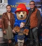 Семен Горов с Яной Помазан на премьере Медвежонок Паддингтон