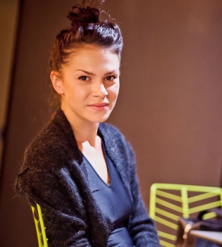 Даша Ши на пресс-завтраке