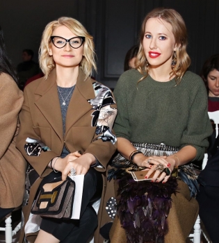 Ксения Собчак и Эвелина Хромченко